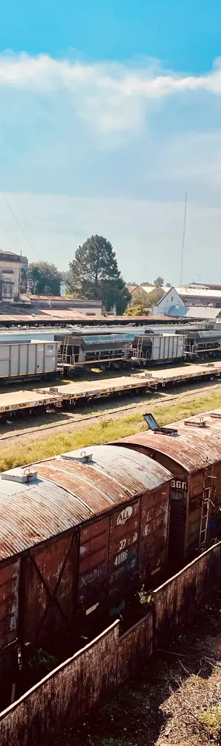 Verlassener Bahnhof in Concordia